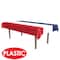 Beistle 54" x 108" Patriotic Plastic Table Covers, 2ct.